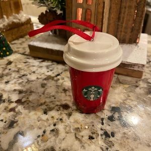 Starbucks Red Cup ornament 2013